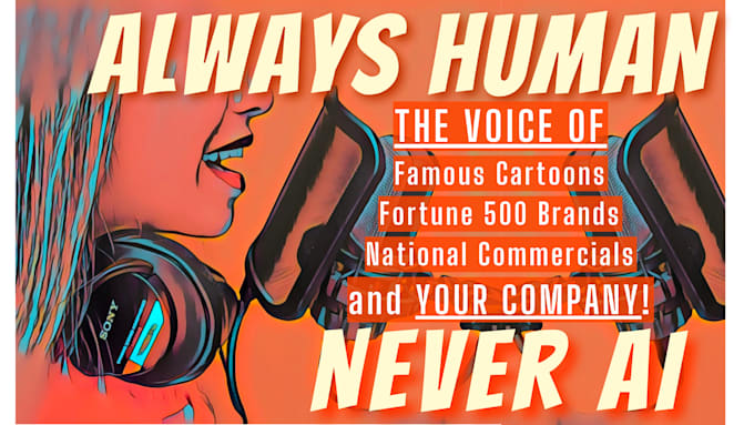 record any american or british female voice over or narration, today