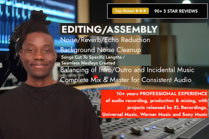 edit your audio or song