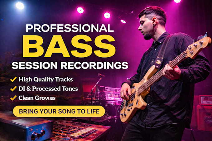 solid bass grooves to give your music real feel