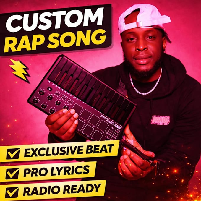 write a custom rap song with exclusive beat and lyrics