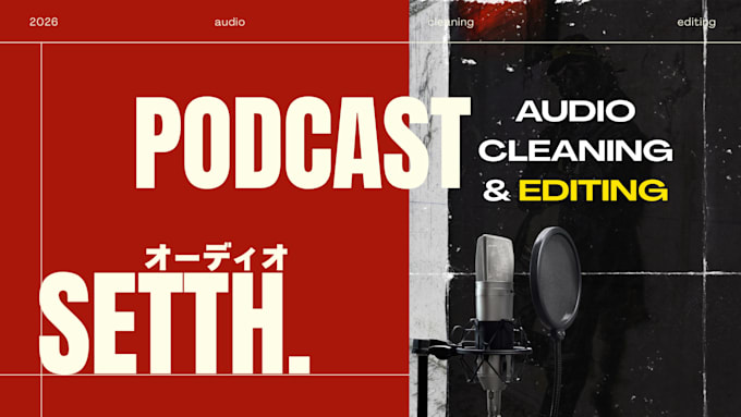 clean and edit your audio professionally