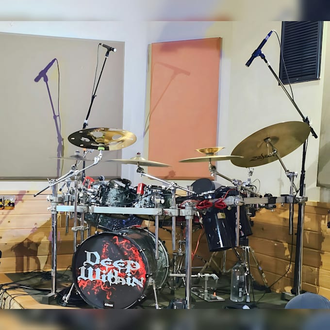let me be your professional session drummer or male session backup vocalist