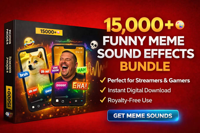 provide funny meme sound effects bundle