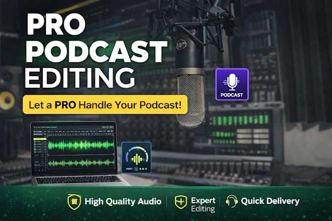 professionally edit your podcast