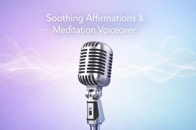 create personalized affirmations in a calm and mature voice