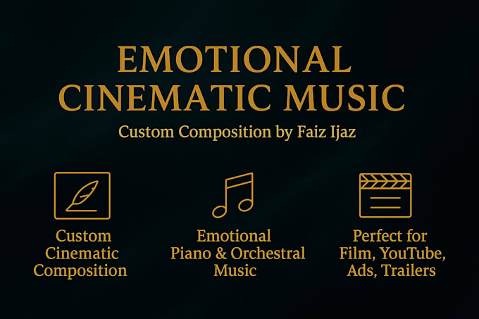 compose emotional cinematic music