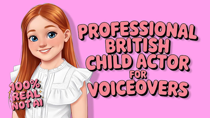 record the perfect, professional young female british voiceover
