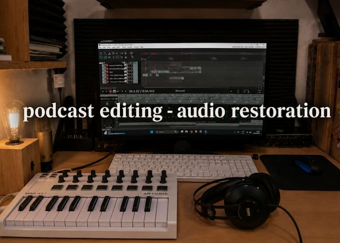 clean, edit and enhance your podcast audio