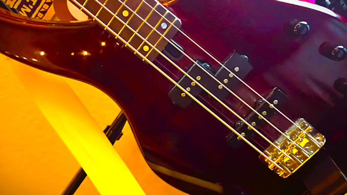 record authentic bass guitar for your tracks
