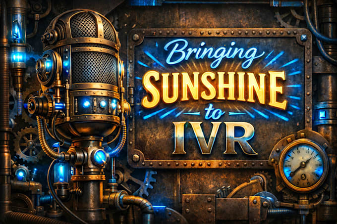 record professional IVR phone system, voicemail, or on hold message