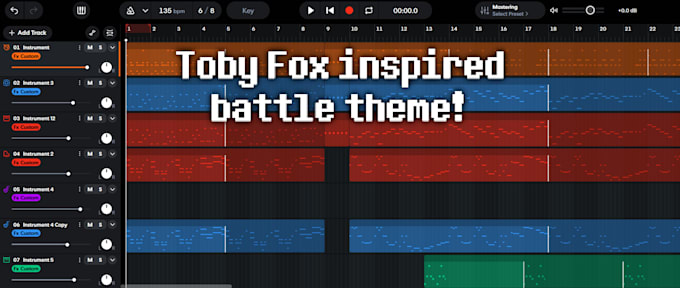 compose a deltarune inspired battle theme for your project