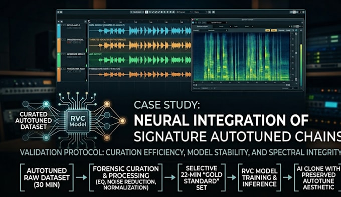 create a studio grade ai song cover or custom rvc voice model and full mastering