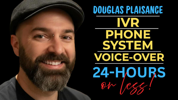 record a professional IVR or phone system voiceover