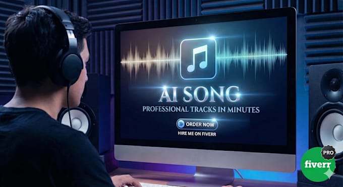 create a custom ai song with lyrics, vocals