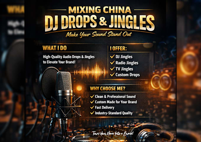create perfect dj drops jingle