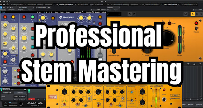 professional stem mastering for rock, punk and metal