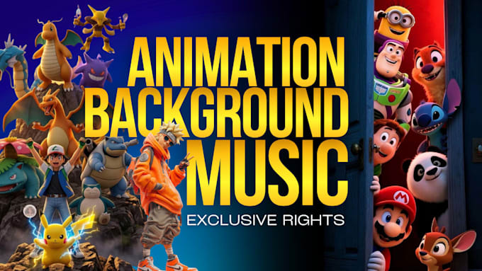 compose cinematic music for animation and cartoon