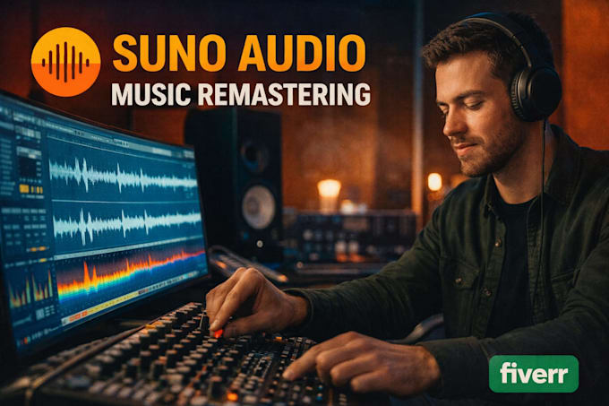 quickly professionally master your suno ai song or instrumental