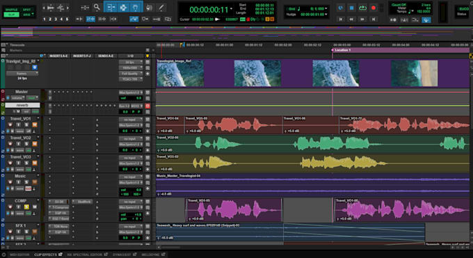 do audio post production for your video or film