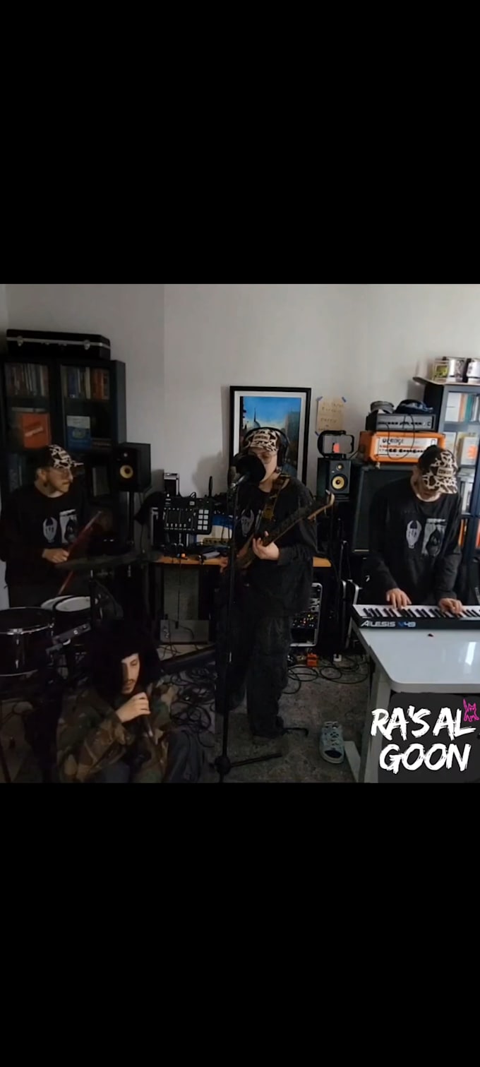 compose and record guitar,bass,drums,keyboard, ukulele,sax,vocals