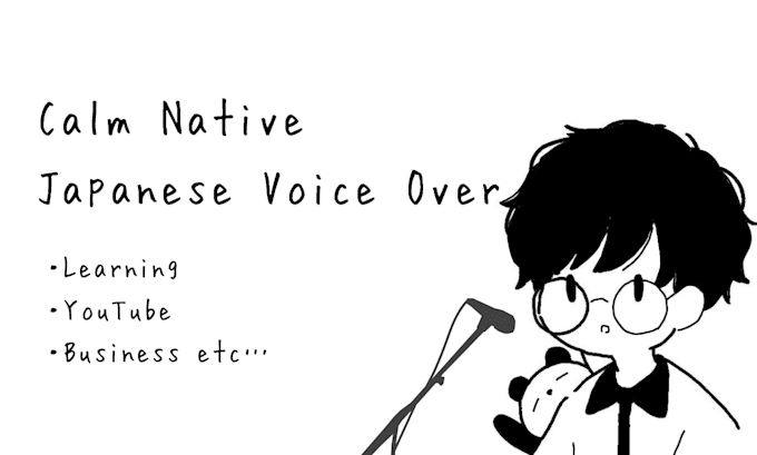 record calm native japanese voice over