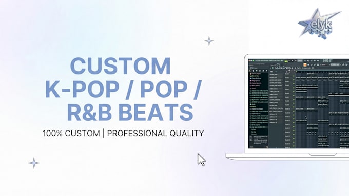produce a custom kpop, pop, or rnb beat for your project