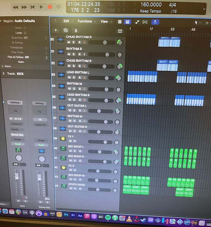 comp, tune, and align your vocal tracks