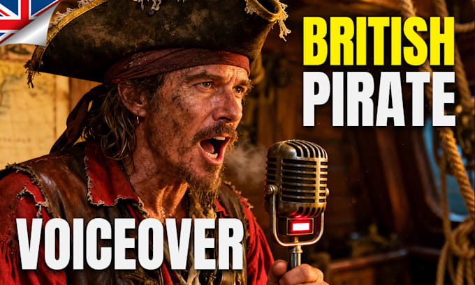 record a british pirate character voice over