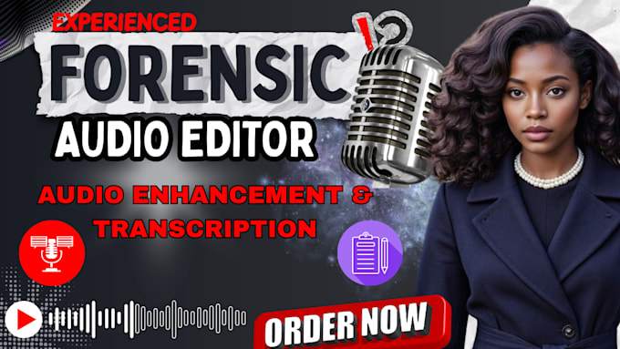 forensic audio editing transcription audio enhancement audio analysis isolation