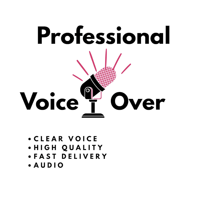 record a clear and natural voice over for your project