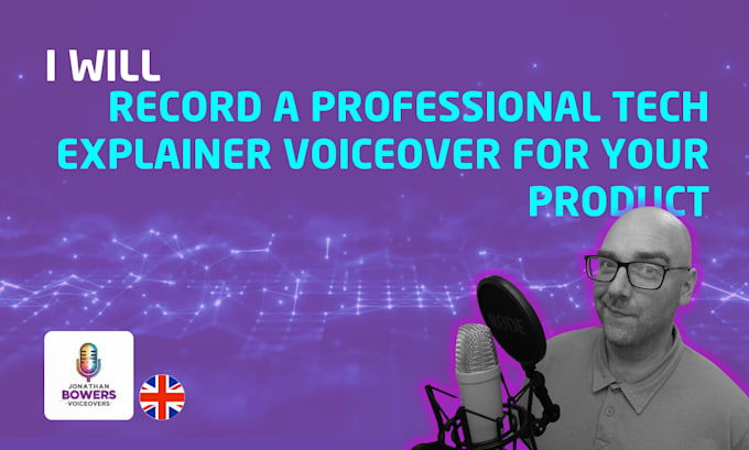 record a professional tech explainer voiceover for your product