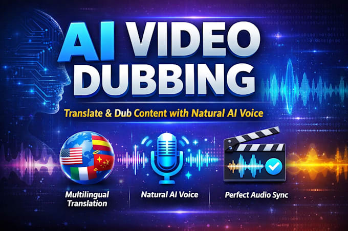 translate and ai dub your video professionally