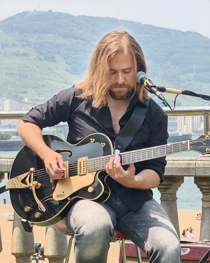 record an epic guitar solo