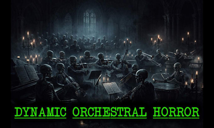 compose an original cinematic orchestral horror soundtrack
