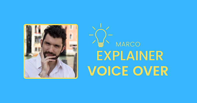 record a friendly italian voice over for explainer videos