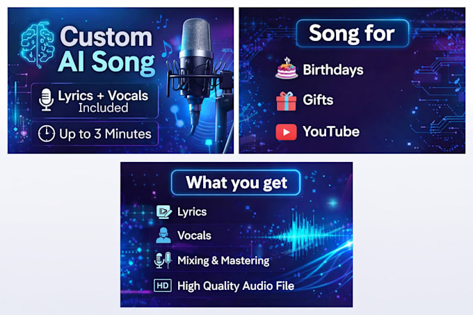 create a unique ai generated song just for you