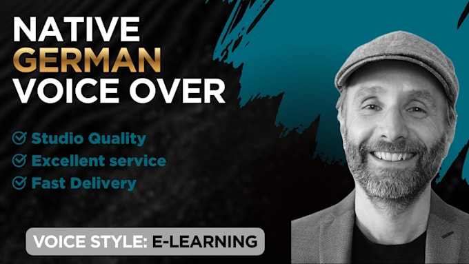 record a professional german e learning voice over