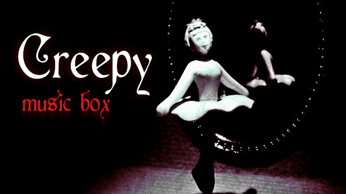compose a creepy music box horror soundtrack