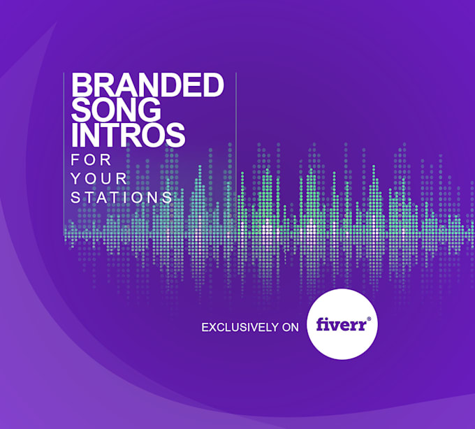 make branded song intro with artist id for your radio