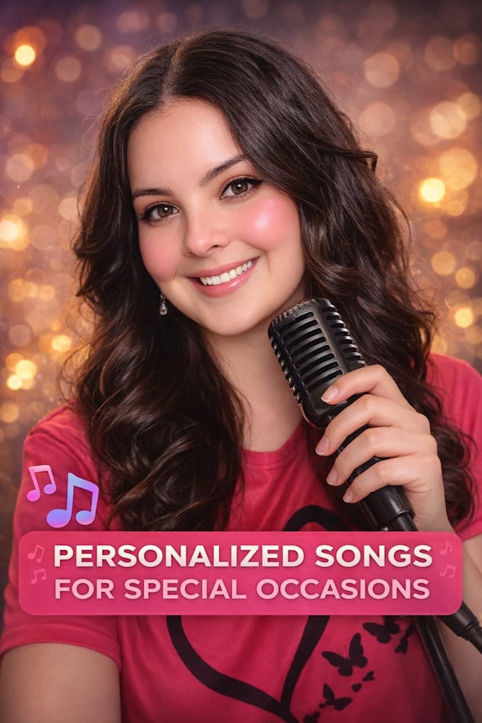 create a personalized song for wedding, birthday or gift