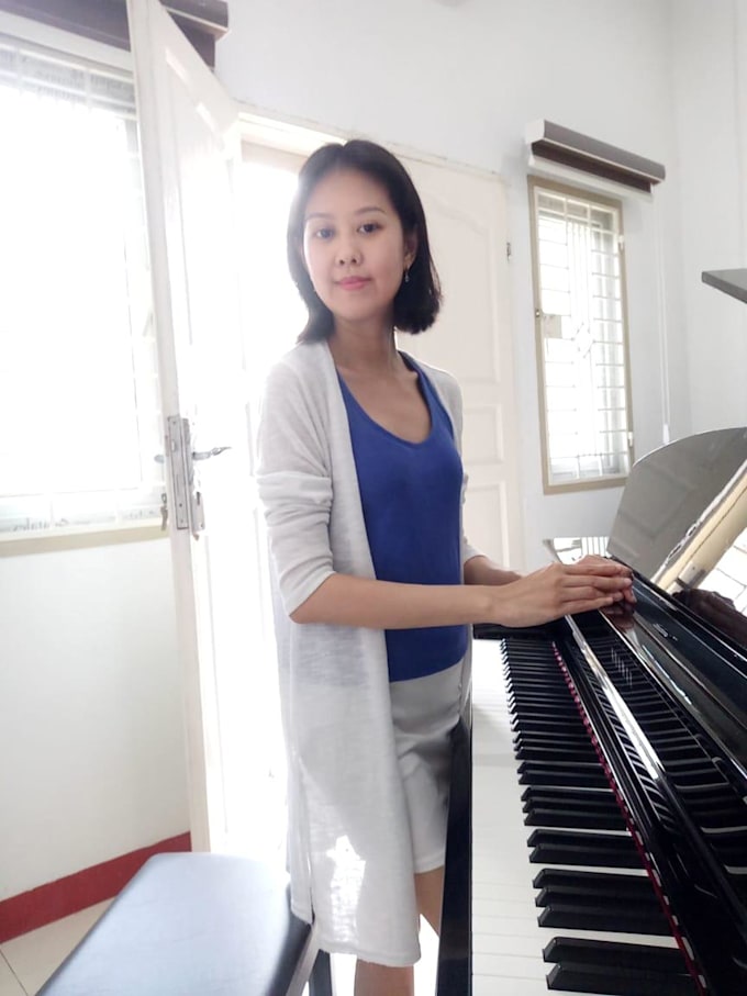 record a beautiful piano cover or accompaniment