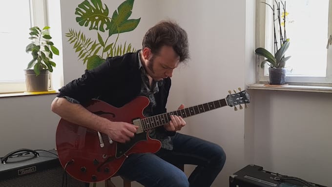 record soulful lead guitar for you