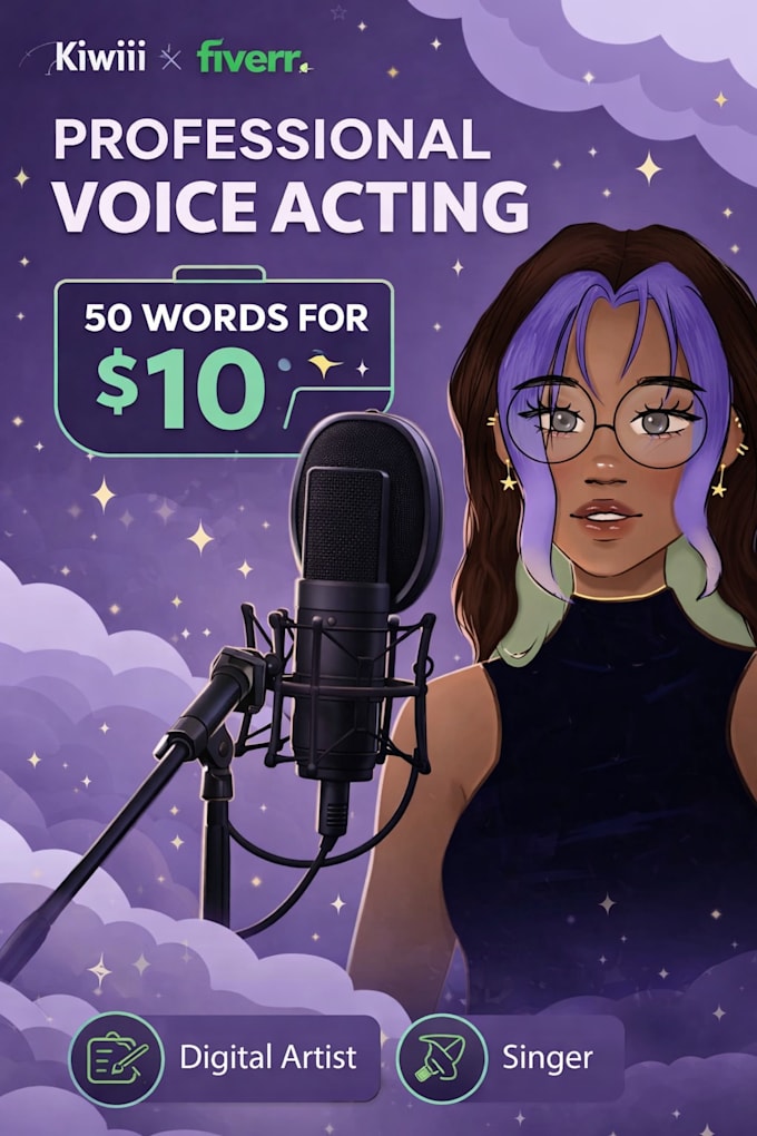 record a character voice over for your game or animation