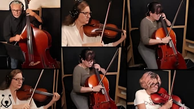 record orchestral instruments, strings, woodwinds, brass