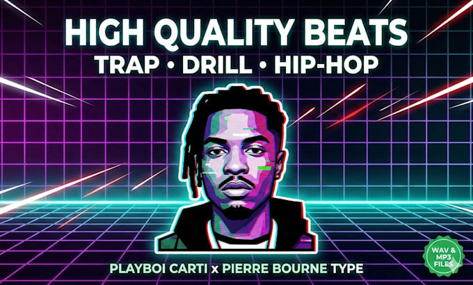 produce high quality trap  beats for you