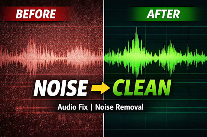 clean and enhance your audio to studio quality