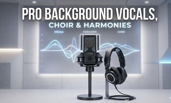 record pro background vocals, choir and harmonies