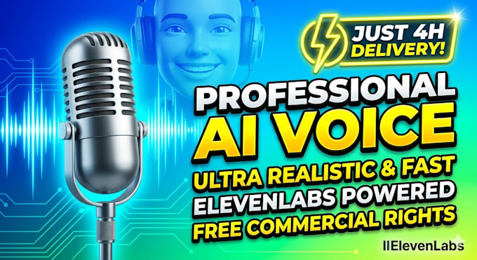 Voiceover Deliver a professional ai voiceover in just 4 hours by Automationdk ...