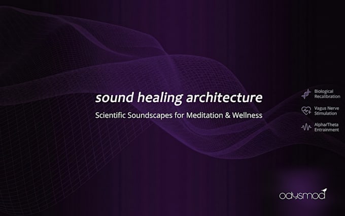 compose professional sound healing audio for meditation and wellness