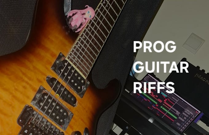 write progressive metal guitar work for your song